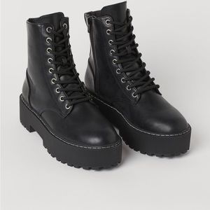 Chunky Combat Boots